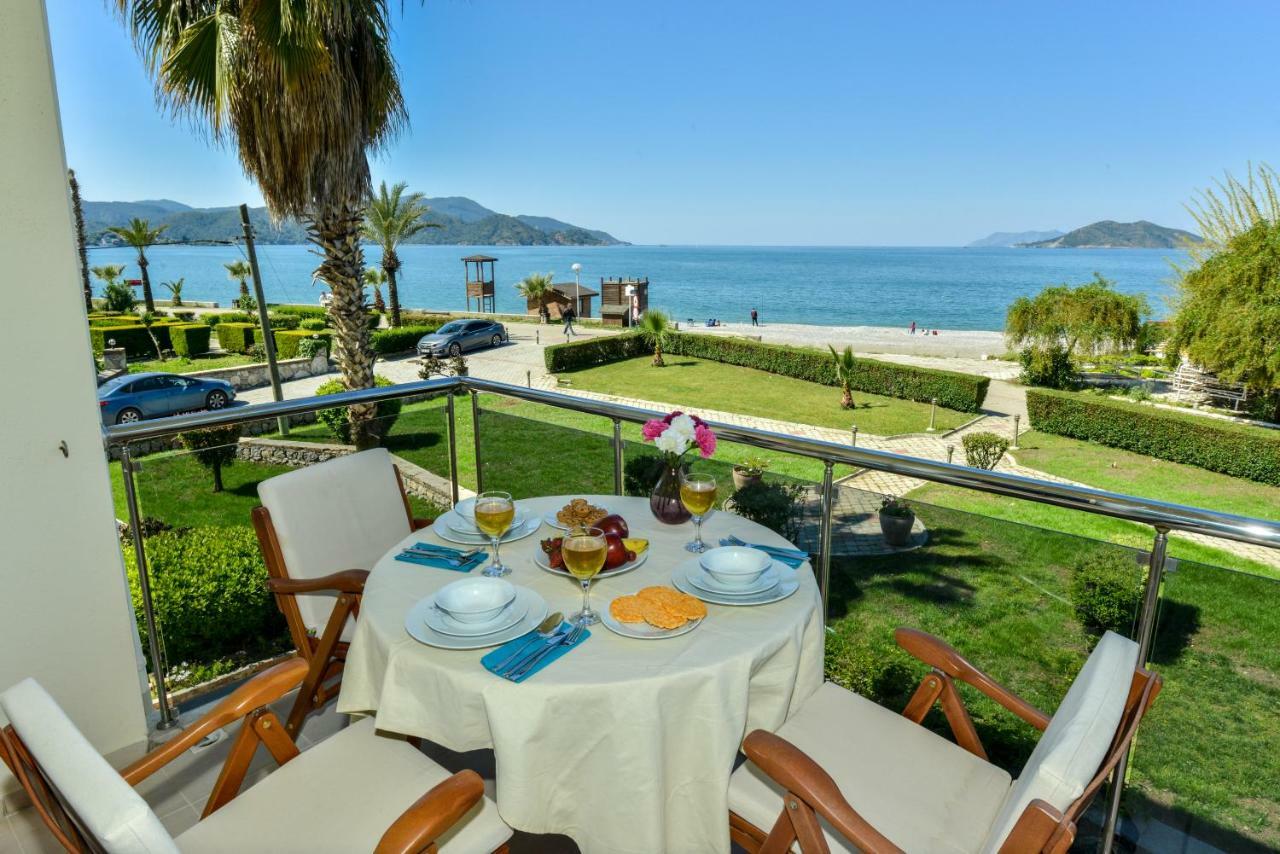 Saros Apartments Calis Beach Fethiye Exterior photo