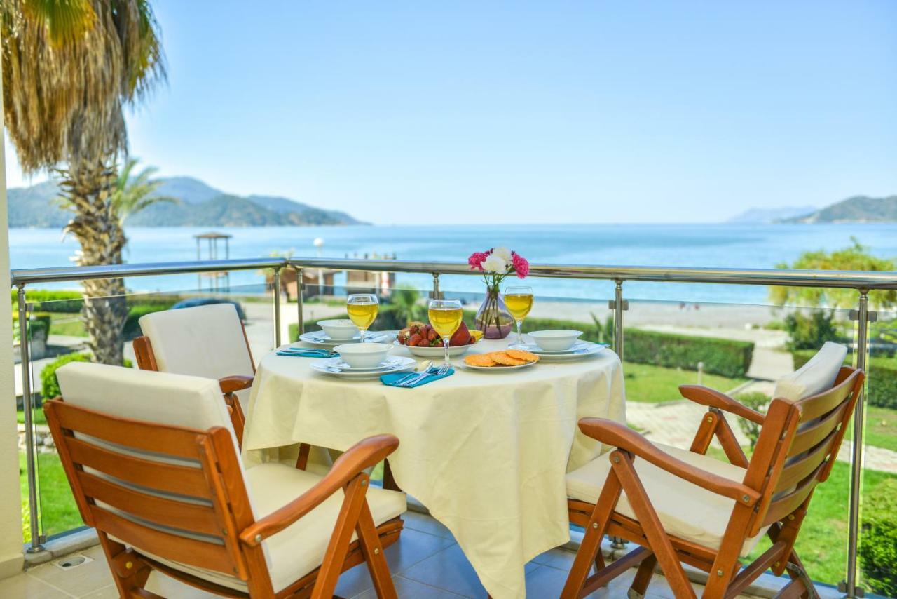Saros Apartments Calis Beach Fethiye Exterior photo
